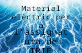Material elèctric