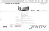 Sony xe5 chassis_kv1440ub_tv_sm