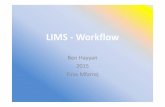 LIMS - Workflow