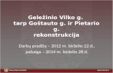 Vilniuje bus tvarkoma Geležinio Vilko gatvės dalis ir statomas naujas viadukas