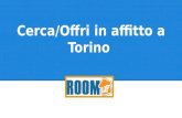 Cerco e offro stanza affitto Torino | RoomUp facile gratuito veloce