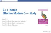 [C++ korea] effective modern c++ study item 2 understanding auto type deduction +손건