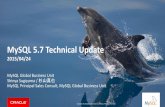 MySQL 5.7 Technical Update (日本語)