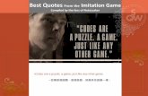 Best quotes of the imitation game