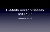 E-Mails verschlüsseln mit PGP / GPG
