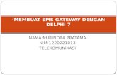 Membuat sms gateway dengan delphi 7(indra)