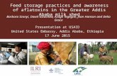 Feed storage practices and awareness of aflatoxins in the Greater Addis Ababa milk shed
