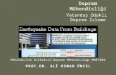 Vatandaş Odaklı  Deprem İzleme
