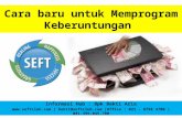 Training SEFT Jakarta Memprogram Luck Factor Keberuntungan | Info Bapak Arief 087867800900 -