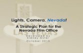 Lights Camera Nevada_A Strategic plan for the NV Film Office