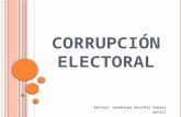 Corrupción electoral