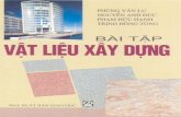 Bài tập vật liệu xây dựng - Phùng Văn Lự & Nguyễn Anh Đức 206 trang
