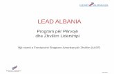 LEAD Albania - Program për Përvojë dhe Zhvillim Lidershipi nga AADF