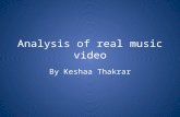 Analysis of real music video