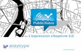 Publicnotes / L'expression libre 2.0