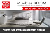 GUÍA DE DECORACIÓN DE MUEBLES BOOM: Trucos para decorar con muebles blancos