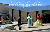 St Ignatius of Loyola statue unveiling