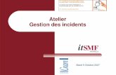 Gestion des incidents ITIL