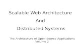 Scalable web architecture and distributed systems
