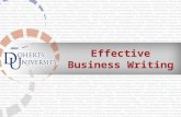 Doherty University | Effective Business Writing Teaser