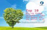 Top 10 blu ray backup software to copy and backup blu-ray movies on pc