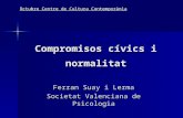 Compromisos civics i normalitat - Ferran Suay