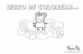 Libro colorear peppa pig