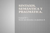 sintaxis, semantica y pragmatica