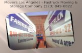 Moving companies valley village   fastruck moving &
