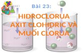 Hidro clorua-Axit clohidric