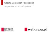 Anna-Maria Siwińska - Gazeta w czasach Facebooka