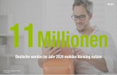 Zahl des Tages: 11 Millionen Deutsche nutzen 2020 mobiles Banking