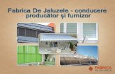 Fabrica De Jaluzele - Conducere producător și furnizor