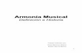 Armonía Musical - Definición e Historia