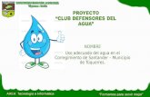 Proyecto club defensores agua.