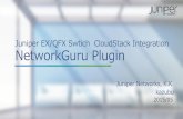 Juniper NetworkGuru Plugin - Juniper EX/QFX Swtich CloudStack Integration -