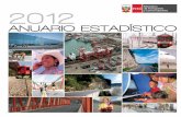 Anuario estadistico 2012