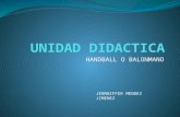 Unidad didactica handball