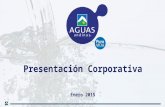 Presentación Corporativa Aguas Andinas Enero 2015