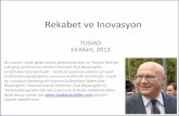 Rekabet ve inovasyon, tusiad, mart 2013,Ziya Boyacigiller