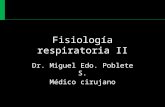 Fisiología respiratoria ii