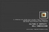 Cultura e contesti dell'innovazione - Luca Dal Pozzolo, Fondazione Fitzcarraldo