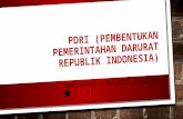 Pdri (pembentukan pemerintahan darurat republik indonesia)