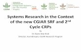 Interaction collaboration and aggregation of systems CRPs with other CRPs by Dr. Kwesi Atta-Krah, director, Humidtropics CGIAR Rsearch Program