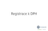 Registrace k dph