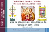 Misa de clausura CBF 2014 2015