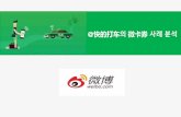 快的打车(콰이디다처)의 웨이보 微卡券(웨이카췐) 활용 사례분석