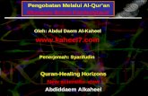 Pengobatan Melalui Al-Qur’an