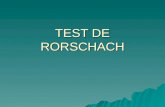 Test de rorschach -PPT