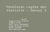 Penalaran logika dan statistik sensus 2 MPKT-B